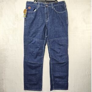 Hawx FR Jeans Mens 36x34 Double Knee Regular Fit Straight Leg Flame Resistant